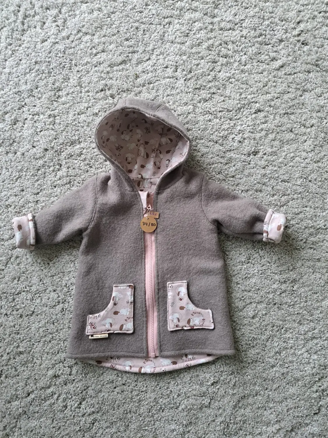 schloss-sternchen, baby Walkjacken